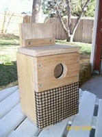 Конструкция дуплянки для сумчатых летяг